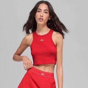 XS - Great Condition - ALO - Aspire Red Ribbed Tank